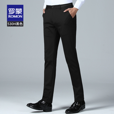 96元包邮 罗蒙 S9K03530H 男士商务西裤
