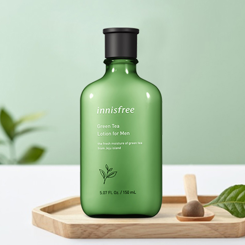 [控油爽肤]Innisfree 悦诗风吟 绿茶男士 清爽保湿 150ml/瓶 滋润营养 乳液 滋润补水