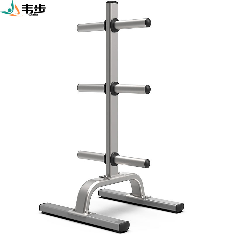 韦步F-1044杠铃片架室内商用健身房杠铃片储放架辅助器械