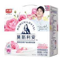 光明莫斯利安巴氏杀菌热处理风味酸奶（玫瑰花风味）200gX12盒装