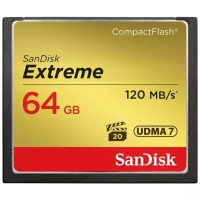 闪迪(SanDisk)64GB CF卡 UDMA7至尊高速读120MB/s写85MB/s单反相机存储卡