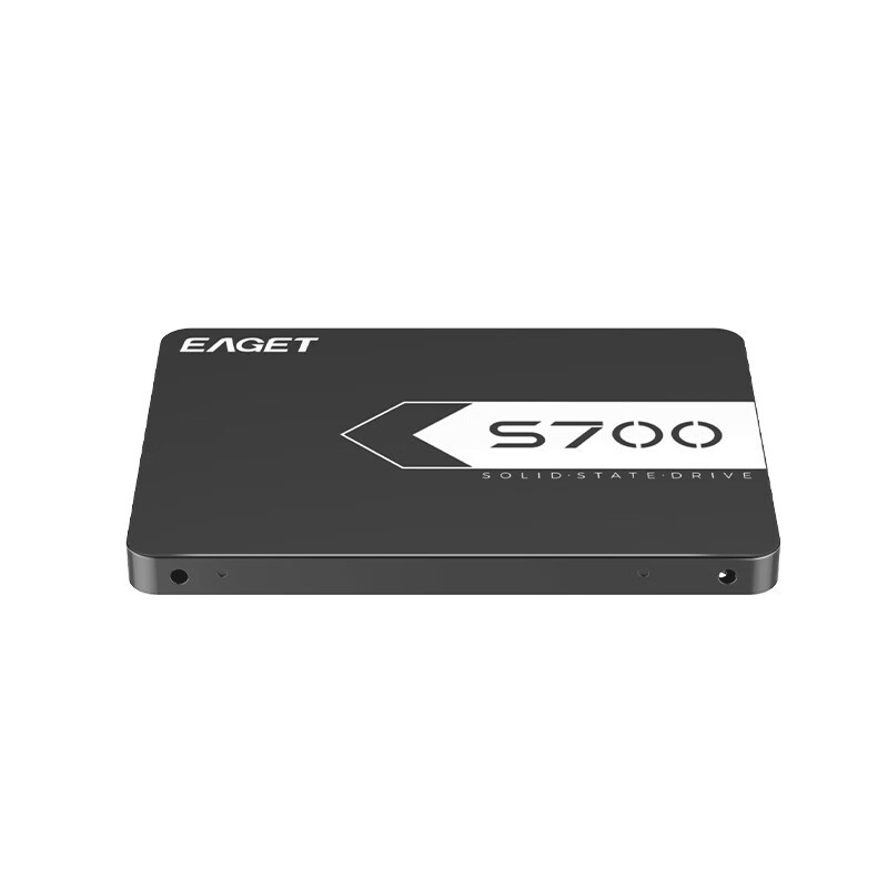 忆捷(EAGET)S700 256G固态硬盘 SATA3 DIY装机金属壳兼容性强2.5英寸