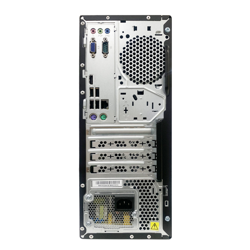 联想(Lenovo)扬天M6201D 台式电脑 23.8英寸窄边框屏(Intel i3 8100 4GB 1TB 集显 无光驱 W10H)高清大图