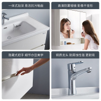 卡贝洗脸盆柜组合北欧卫生间洗漱台小户型洗手盆现代简约浴室柜