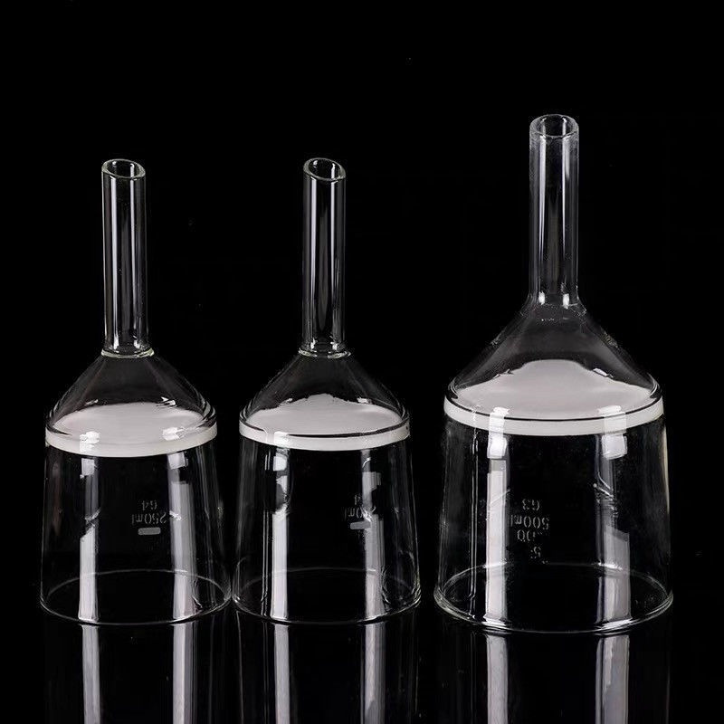 30ml 2只价 G3 玻璃砂芯漏斗 40ml 60ml 100ml 250ml 500ml G1 G2 G3 G4砂芯