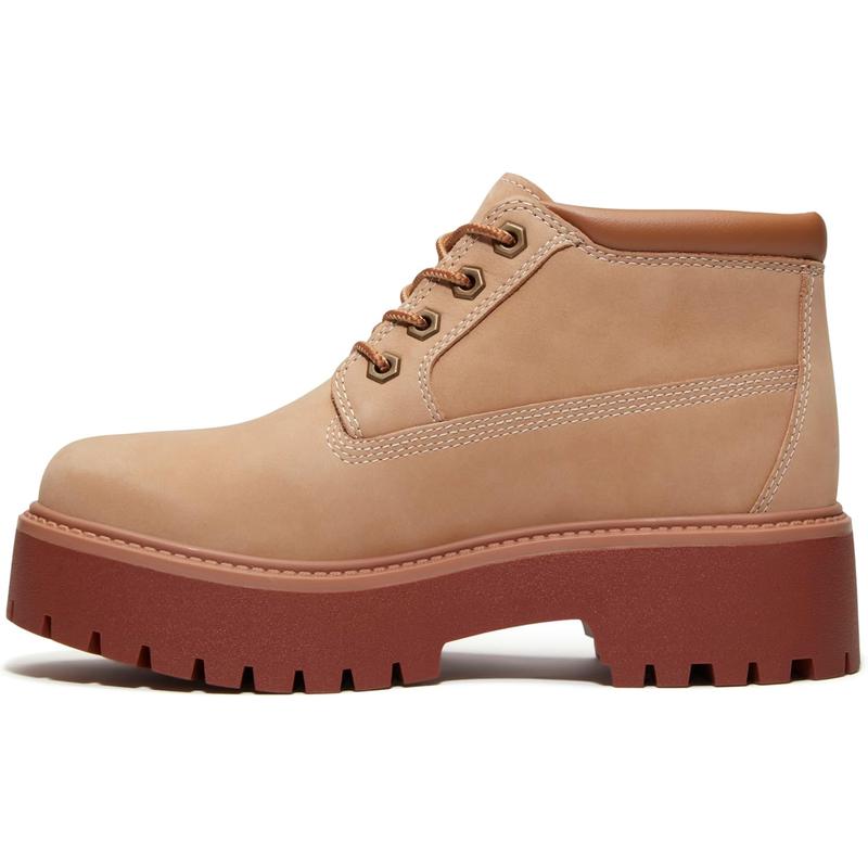 Timberland/添柏岚防水保暖登山鞋加厚防滑女款舒适徒步靴高清大图