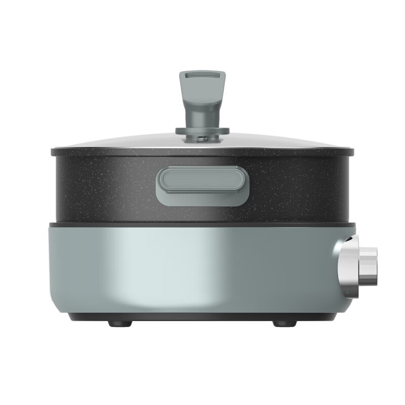 美的(Midea)电火锅5L大容量 分体式1800W速沸3档火力调节家用多功能电煮锅不沾内胆MC-DHE2851