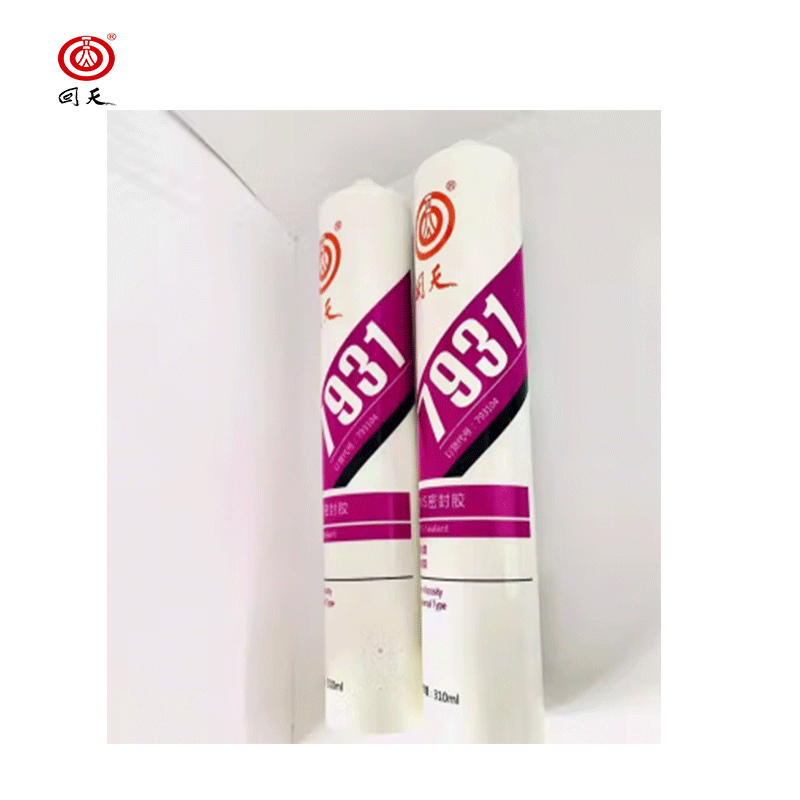 回天 改性硅烷密封胶 7931 黑白灰色 600ml/软包/支高清大图