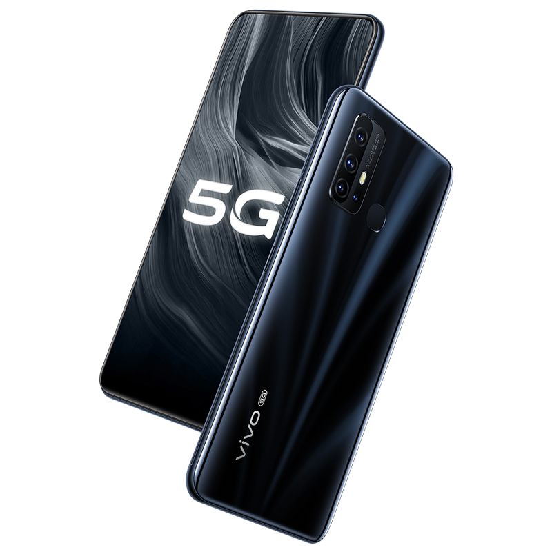 vivo Z6 5G性能旗舰 6+128G 极影黑 骁龙芯片闪充大电池游戏拍照双模5G全网通手机