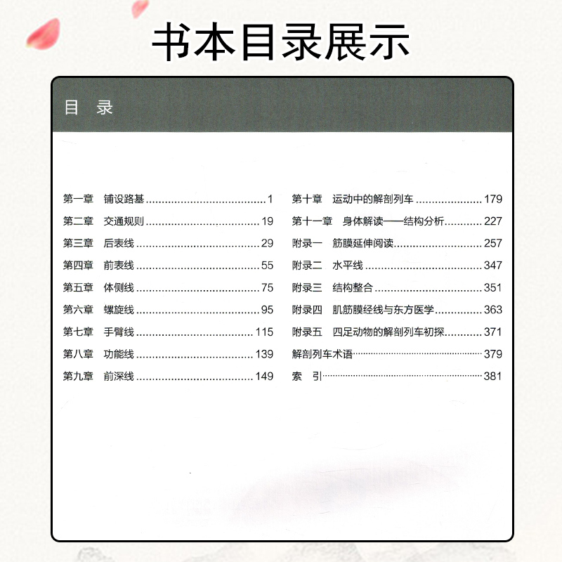 [正版] 解剖列车手法与运动治疗的肌筋膜经线 第4版 身体解读结构分析 肌筋膜经线与东方医学 北京科学技术出版社978