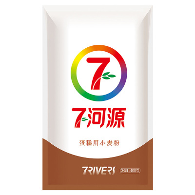 七河源 面粉 蛋糕用小麦粉400g 小麦粉 低筋粉 烘焙原料 蛋糕 点心 饼干