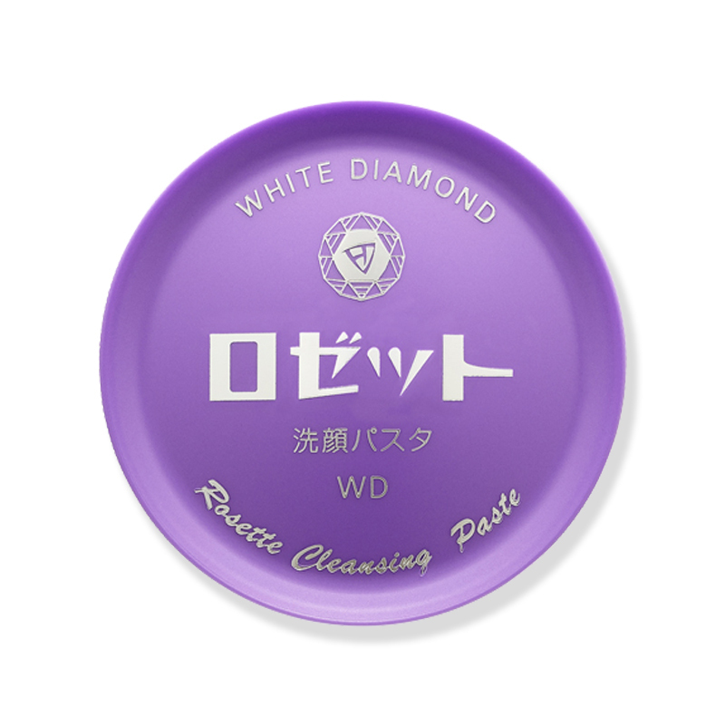 ROSETTE 露姬婷 诗留美屋 提亮按压式洁面膏 90克 紫色 洗面奶 90克/盒 洁面霜 洁面膏 日本原装进口
