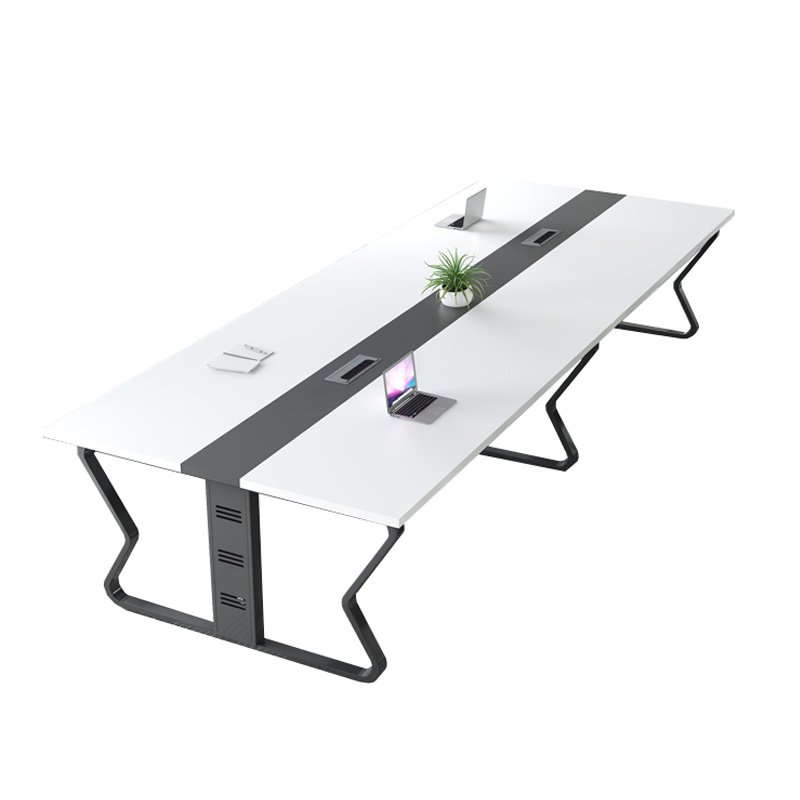 静科钢架会议桌高清大图