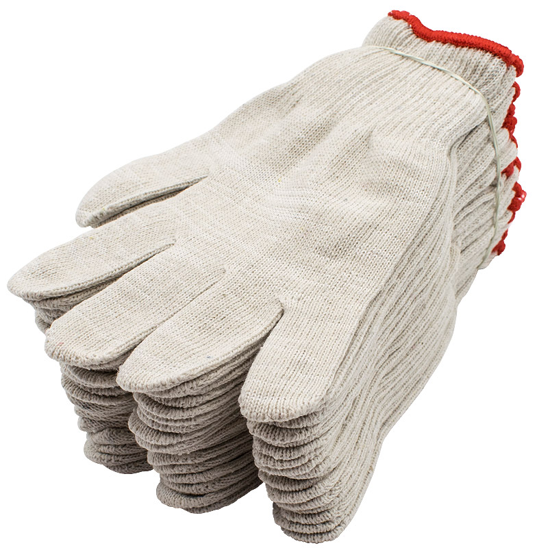 [苏宁自营]勒塔(LETA)工具 10付装棉纱手套劳防用品纱手套LT-PPE575