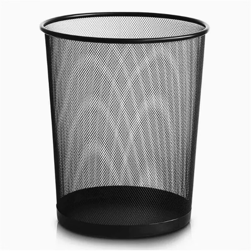 鲸轩 J604 9.5L/小号 @防锈金属 垃圾桶 (计价单位:个)