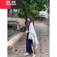 YIBUSHENG新中式国风一尧[北平往事]复古改良旗袍女季短袖连衣裙