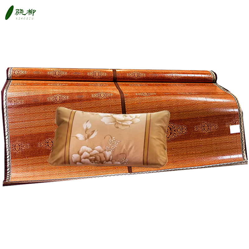 可折叠竹凉席 1.2*1.9米两件套/套高清大图