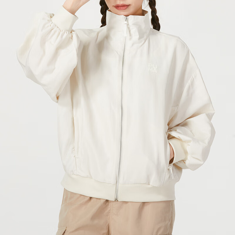 彪马(PUMA)女装 新款跑步健身训练运动服户外时尚休闲舒适防风夹克外套628392-87 ZP