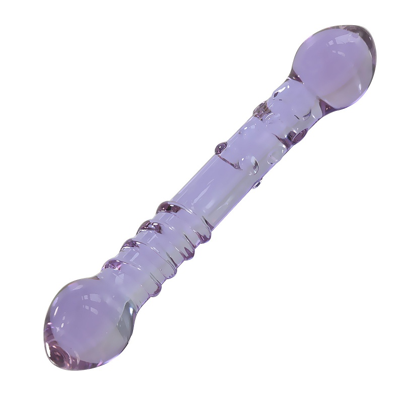水晶玻璃按摩女生自玩慰性工具夫妻激情肛后庭冰火透明性用品快感高清大图