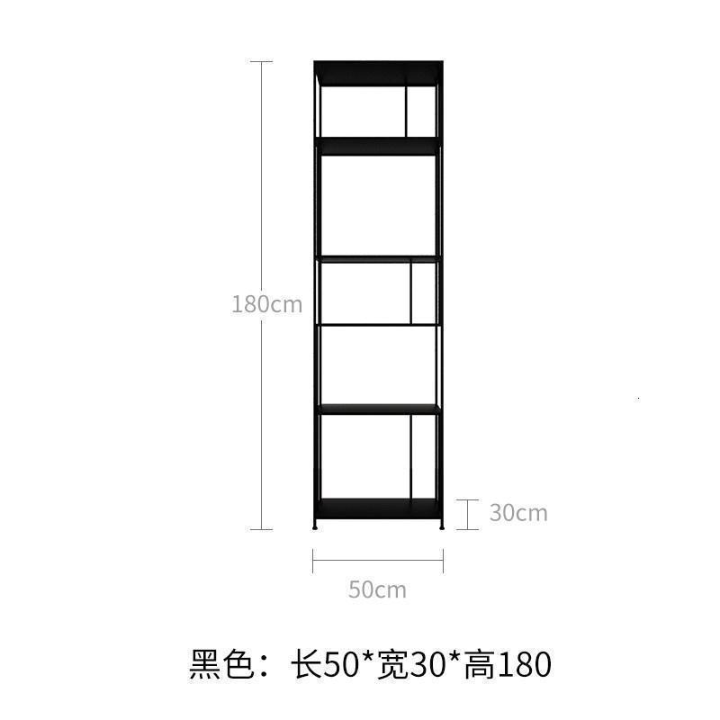 北欧铁艺窄缝书架落地夹缝小书柜省空间窄柜子长条靠墙客厅储物柜_531高清大图