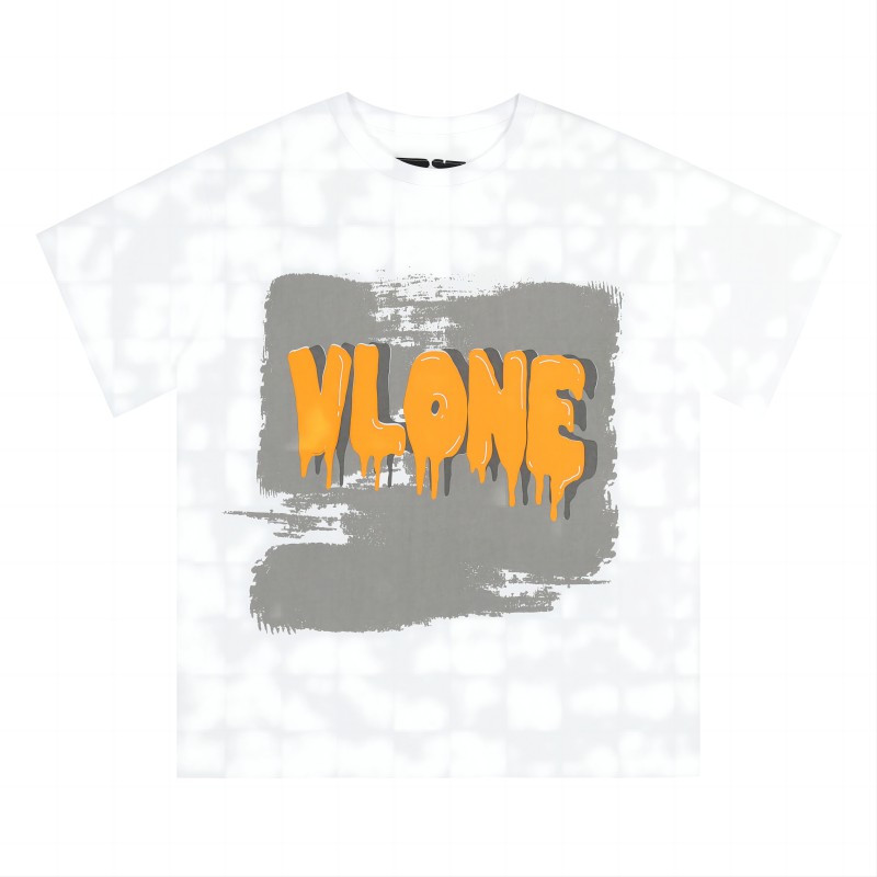 vlonev字印花t恤短袖男女情侣时尚t恤透气舒适街头潮牌夏季时尚