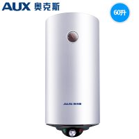 奥克斯(AUX)SMS-60DY12电热水器 纤瘦立式圆桶60升热水器储水式家用速热竖挂旋钮3挡空间款3000W 带安装