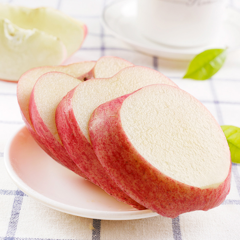 [通货实惠装]正宗陕西洛川苹果红富士3斤小果70mm尝鲜款高清大图