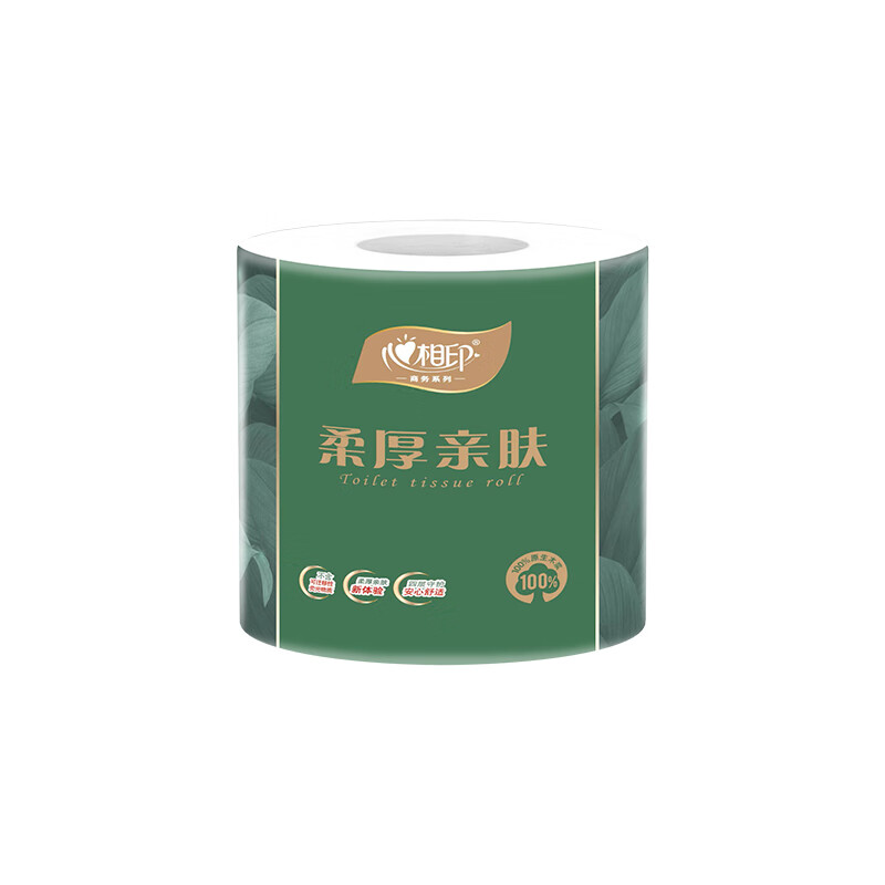 心相印(Mind Act Upon Mind) BT100商用(柔厚亲肤)四层卷筒卫生纸(特通平台)(16卷)高清大图