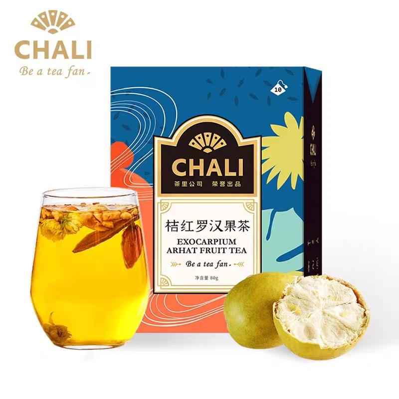 茶里(CHALI)茶里桔红罗汉果茶盒装80g
