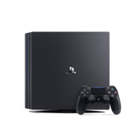索尼（SONY）PlayStation 4 国行ps4pro家用电视游戏机ps4pro2TB黑色+黑色手柄（双手柄）