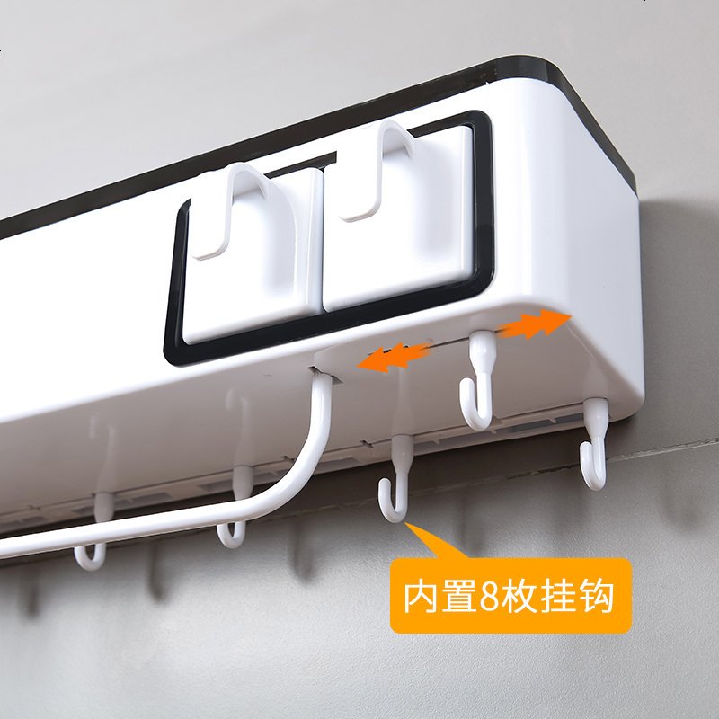 厨房置物架壁挂免打孔收纳架刀架挂件厨具用品味品料架子多用