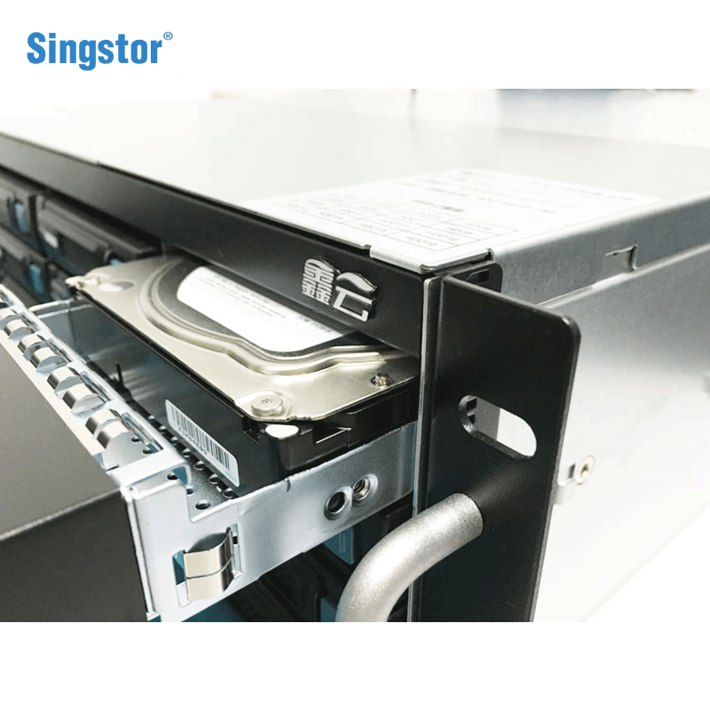 鑫云(Singstor)SS300P-16R真人秀制作磁盘阵列 4K剪辑光纤NAS中央共享存储 旗舰级