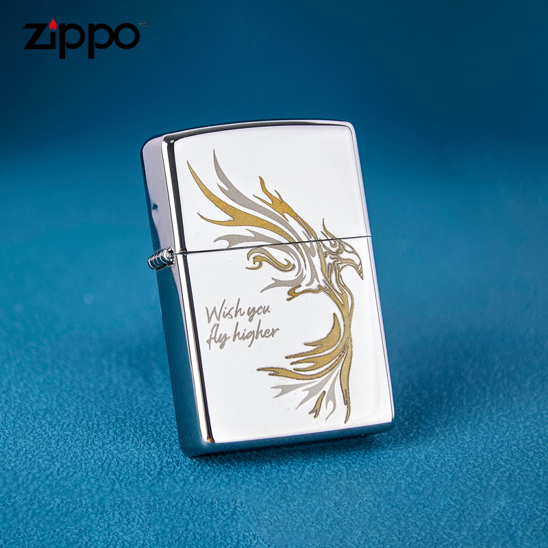 [苏宁自营]正品ZIPPO打火机正版之宝飞鸿纯铜煤油芝宝zipoo送礼男士