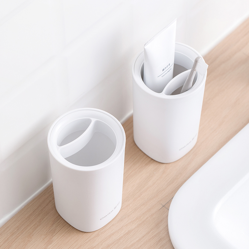 茶花 艾特斯牙刷架 Ø8*12.5cm/个高清大图