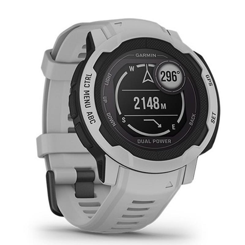 Garmin Instinct双电源太阳能续航运动男款智能手表户外耐用工业级材质