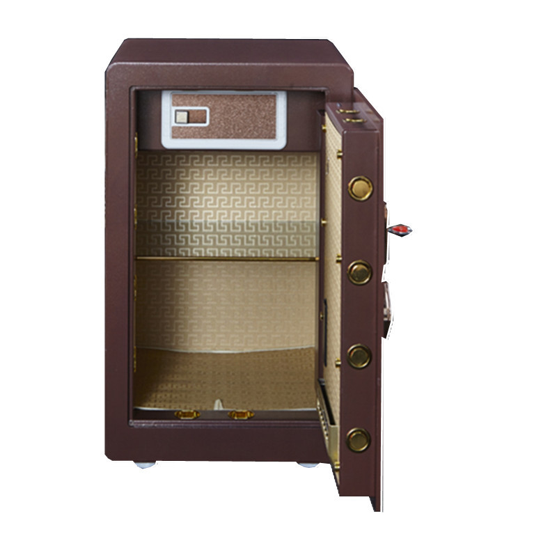 威尔信 L-700 指纹密码锁保险柜 H700*W440*D410mm (单位:件)咖啡金