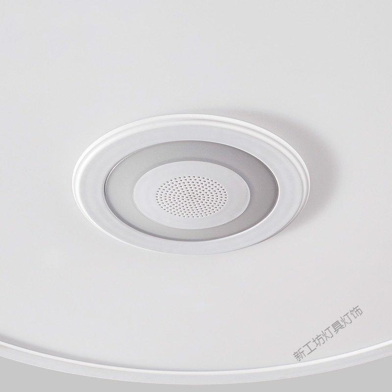 苏宁放心购 led智能wifi音乐吸顶灯蓝牙音响现代简约卧室客厅手机APP控制灯无极调光灯具高清大图