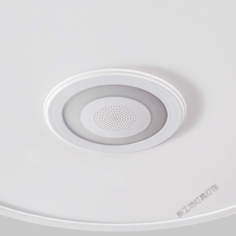 苏宁放心购 led智能wifi音乐吸顶灯蓝牙音响现代简约卧室客厅手机APP控制灯无极调光灯具图片