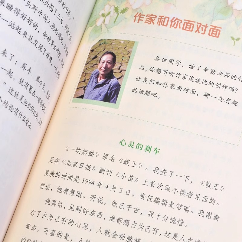 [全10册]3年级上册配套阅读 [正版] 一块奶酪书 人教版 3年级上册 语文阅读作家作品系列三年级课外书人民教育高清大图