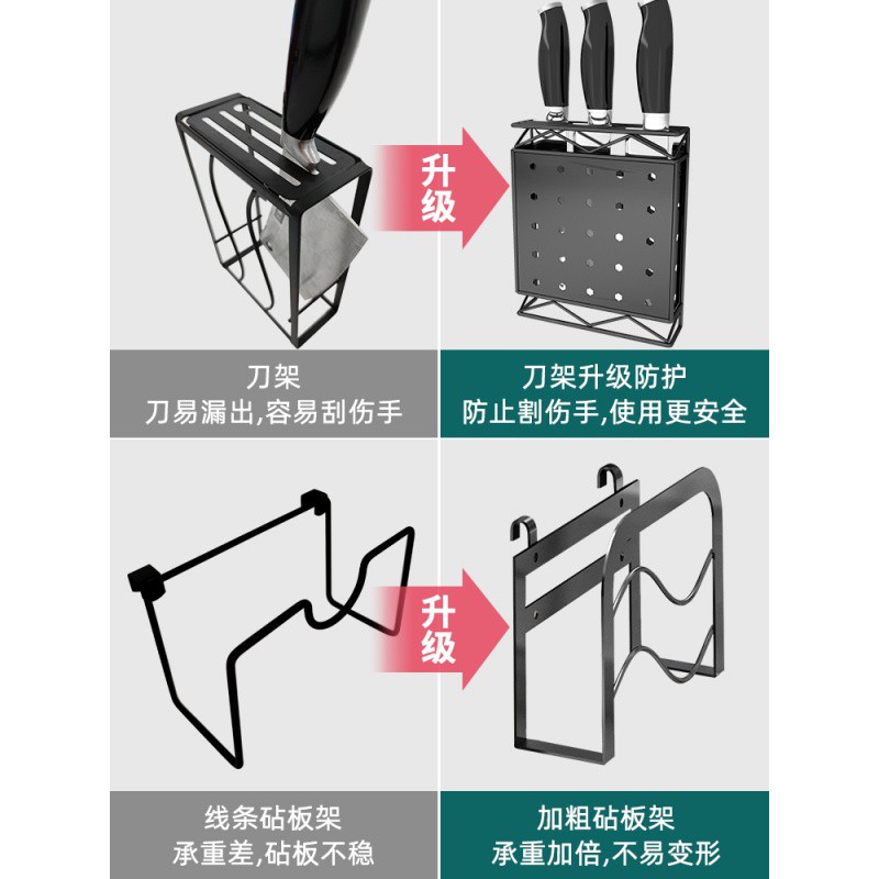 加粗黑色水不锈钢碗架沥水架水池厨房置物架洗碗池放碗碟收纳架收纳层架 三维工匠高清大图