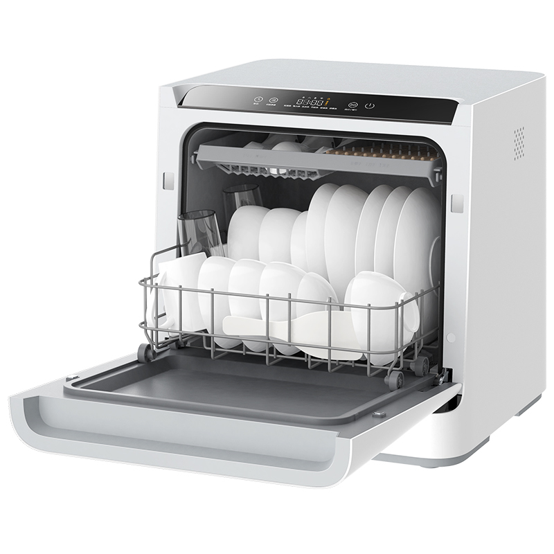 小米 米家智能烘干消毒小型迷你刷碗机台式4套洗碗机