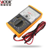 胜利仪器(VICTOR)胜利VC7001高性能高精度机械指针万用表袖珍便携多用表表 VC7001标配+鳄鱼夹