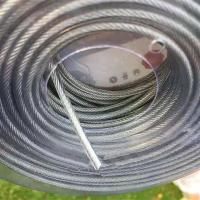 DP 打草绳 3.0mm 钢丝打草机绳 割草机绳 打草钢丝麻花尼龙绳锯齿耐磨(40米)