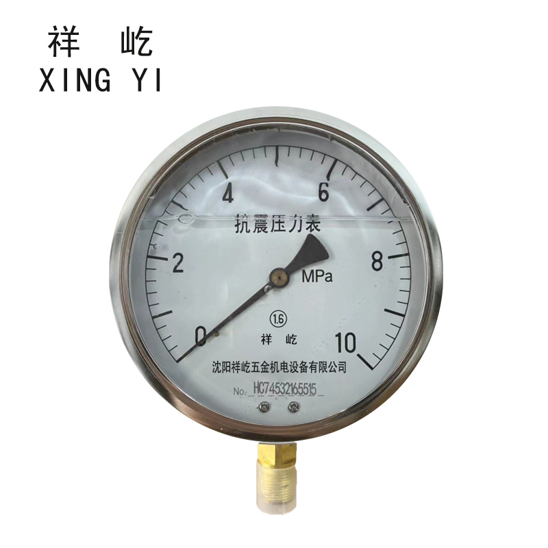 祥屹+耐震压力表检测定制型+YTN150+块 0-10Mpa