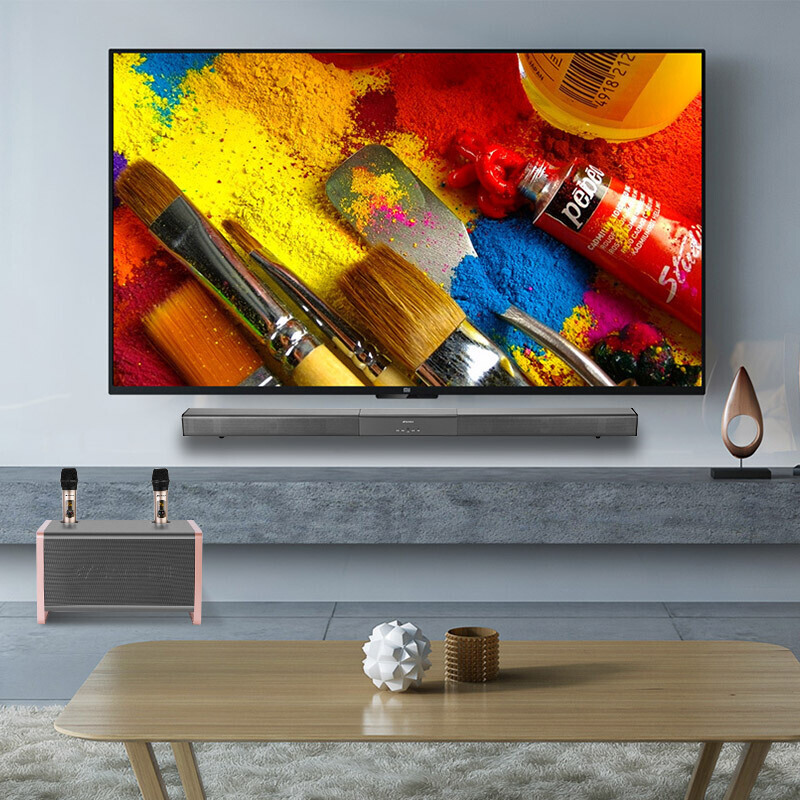 山水(SANSUI) 91W电视音响客厅家用回音壁5.1家庭影院K歌蓝牙音箱 (内置K歌功放+双U段话筒)