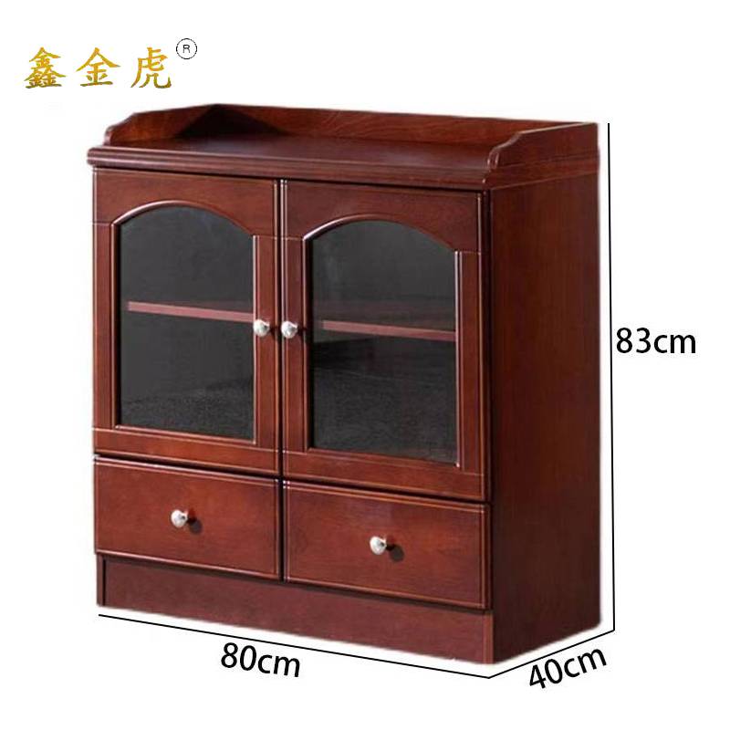 鑫金虎餐边柜茶水柜餐厅储物柜K1 800*400*830mm