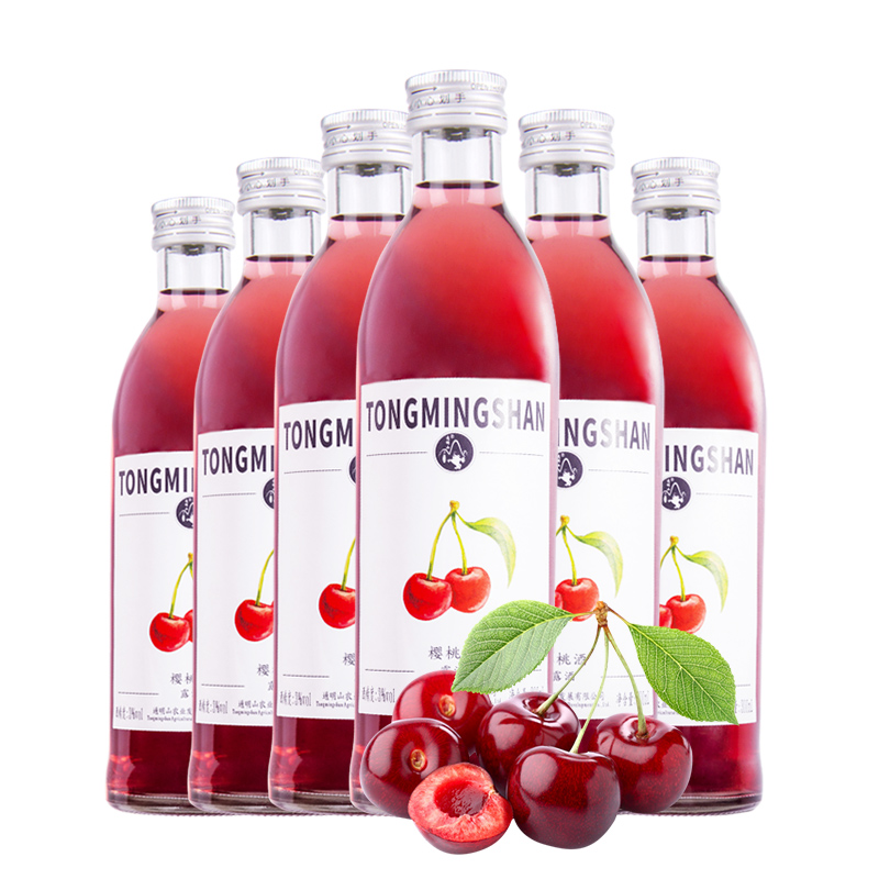 通明山露酒樱桃味果酒3度300ml6瓶装参数