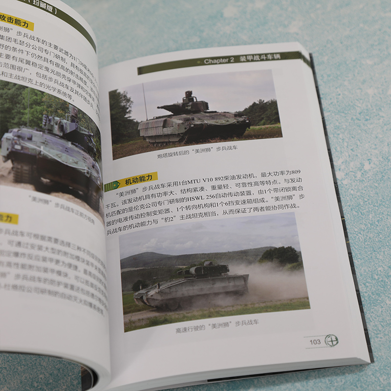 [醉染正版]军用车辆鉴赏 珍藏版 世界武器鉴赏系列 单兵坦克装甲列车现代兵器书籍 武器装备 青少年科普读物 军事大全百科高清大图