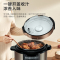 美的(Midea)电压力锅MY-YL60M138 一锅双胆 家用多功能煮饭煲汤炖肉机械式高压锅 6L大容量