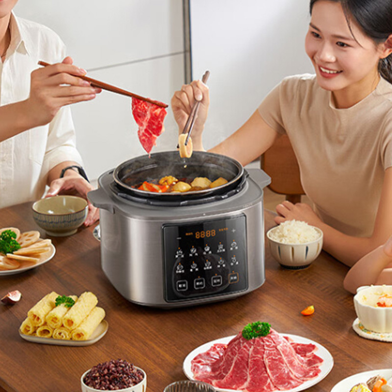 美的电压力锅5L去腥提鲜智能预约多功能MY-E5923高清大图